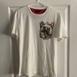 Zara Man large print t shirt